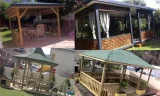 Ahşap Kamelya ile Doğayla Uyumlu Bahçe Dekorasyonu