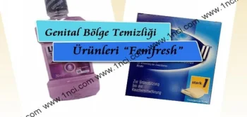 Genital bölge temizliği ürünleri “Femfresh”