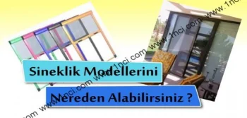 Sineklik Modellerini Nereden Alabilirim